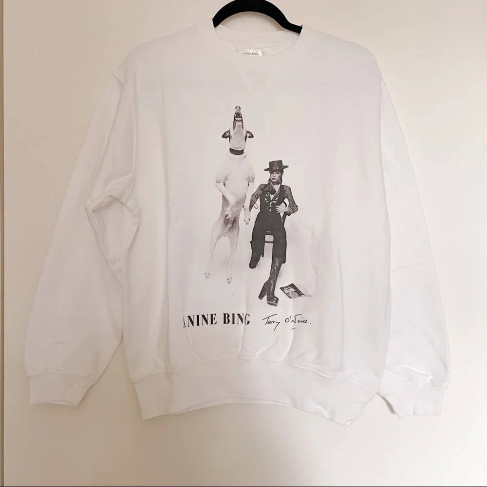 NWT Anine Bing Sweatshirt - Picture 3 of 8